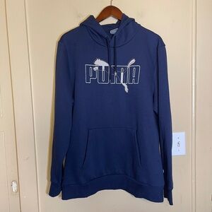 Puma Deep Blue Pullover Hoodie